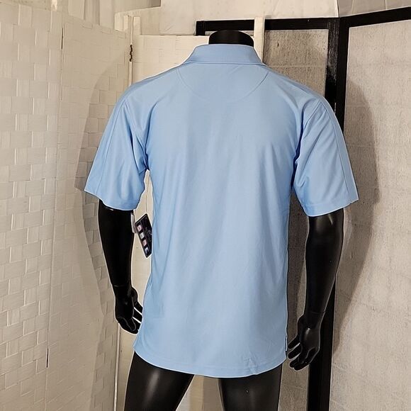 BRAND NEW ULTRA CLUB 3-BUTTON PLACKET WITH COLLAR MEN'S SHORT SLEEVE POLO SHIRT - Picture 7 of 15